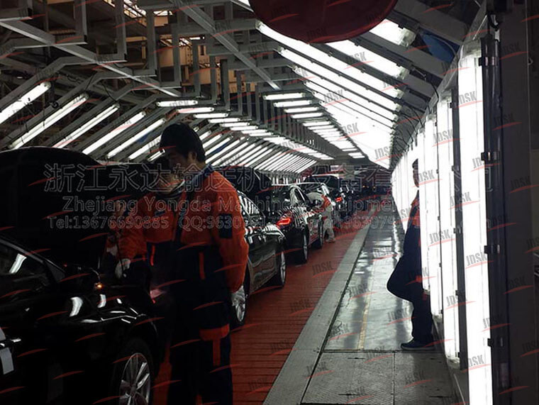 電動(dòng)車強(qiáng)光檢測線