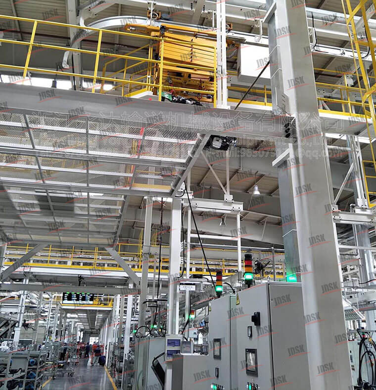 發(fā)動(dòng)機(jī)儲(chǔ)存流水線(xiàn)