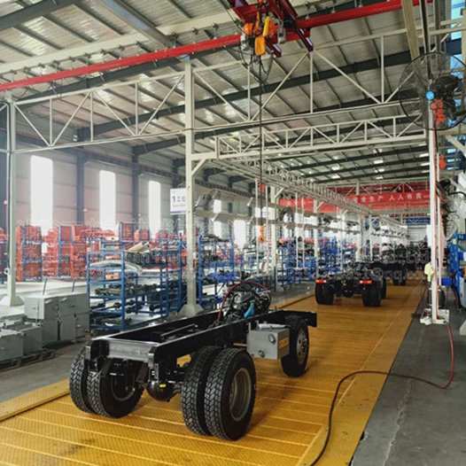 礦車(chē)生產(chǎn)線