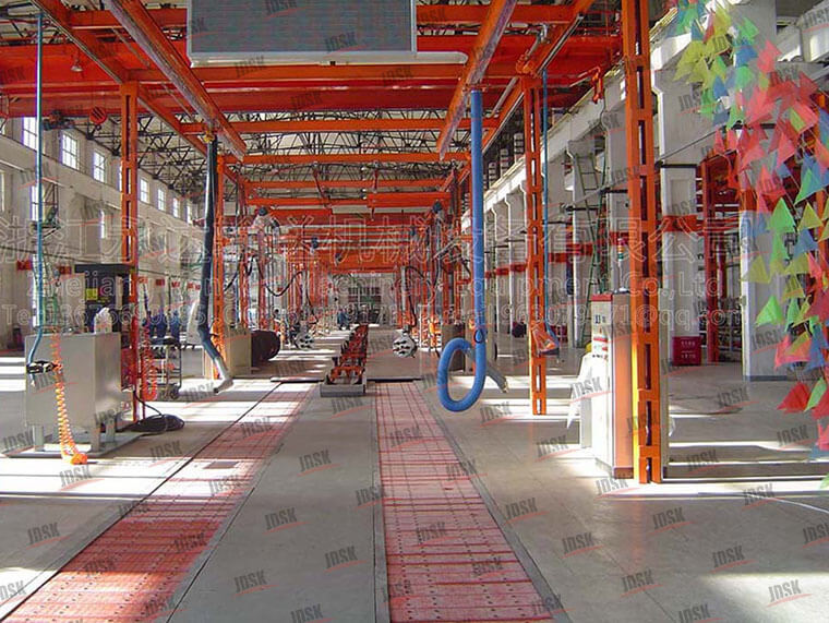 汽車雙板鏈總裝線