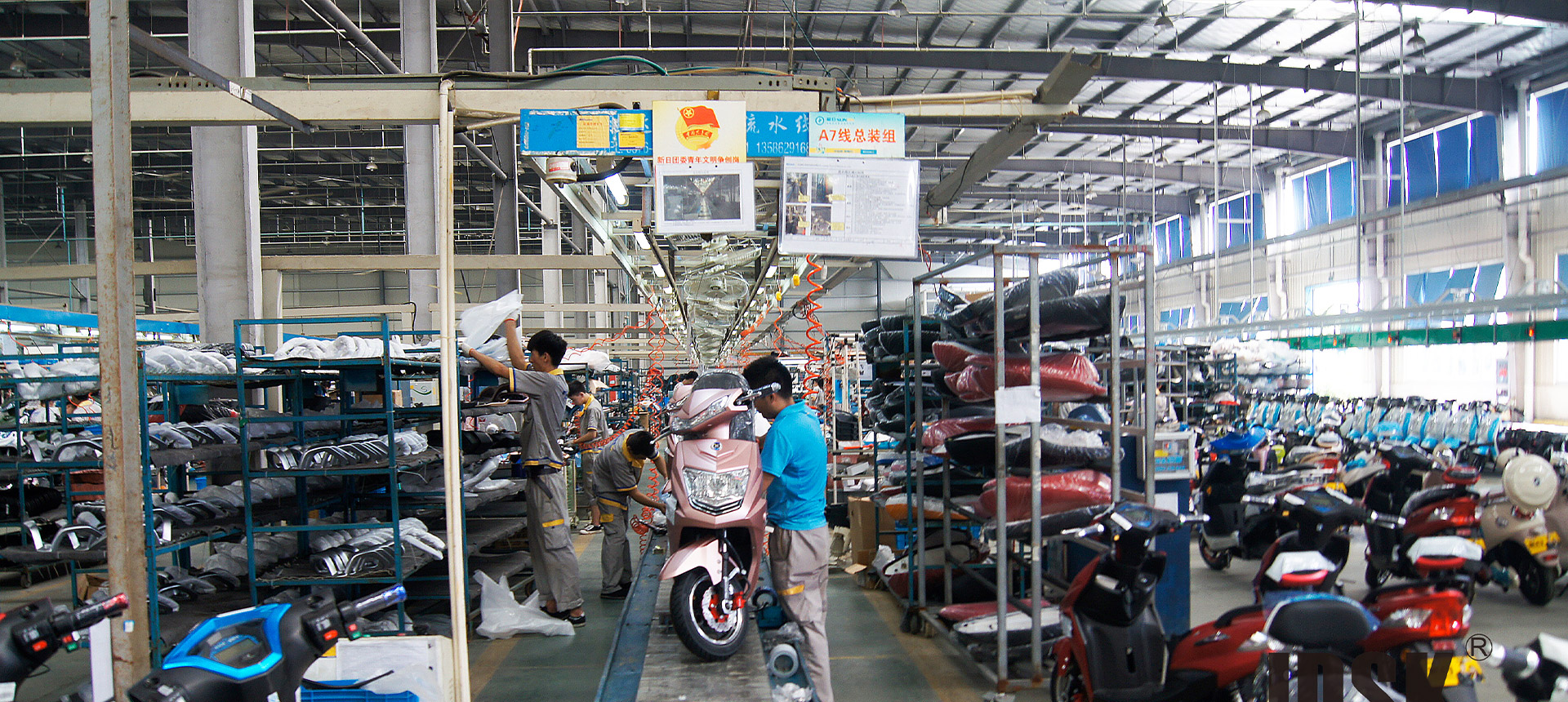 電動(dòng)車生產(chǎn)線